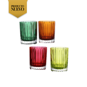 Vasos Colors of Joy Intense Harmonie Set de 4 Baccarat